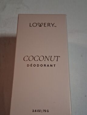 LOVERY Coconut Deodorant – Nourishing Pink Deodorant